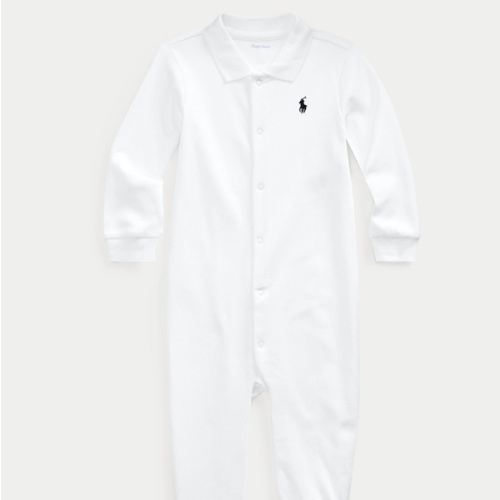 Soft Cotton Polo Coverall | Ralph Lauren