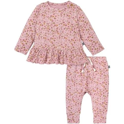 Modern Moments by Gerber baby-girls Hacci Top and Pant Set