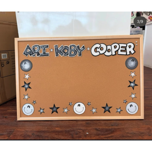 Just A Dream Order Form - Cork Board