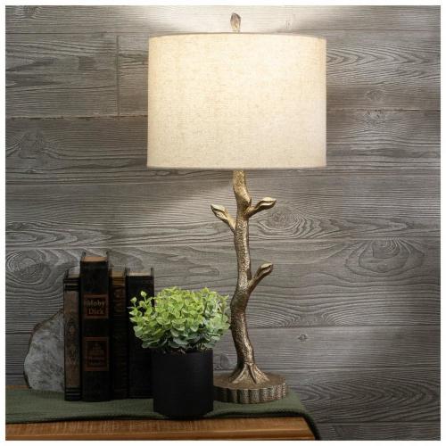 Tree Trunk Table Lamp