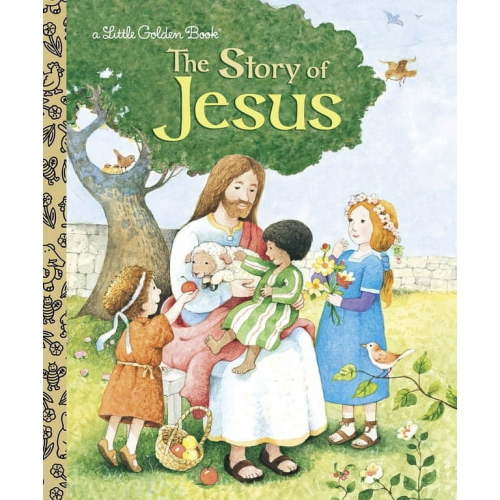 Little Golden Book The Story of Jesus: A Christian Book for Kids, (Hardcover)