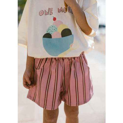 1y Retro Twill Shorts- Raspberry Jam – Fostered Collection