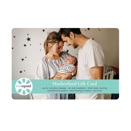 “Motherfund” Baby Registry Gift Card - Services for Every Stage of Parenthood - Powered by Tot Squad $50 eGift Card [Email Delivery]