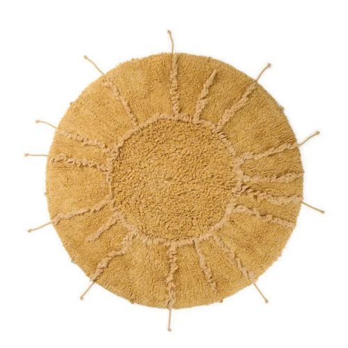 WASHABLE COTTON RUG SOLAR MULTISHAPE