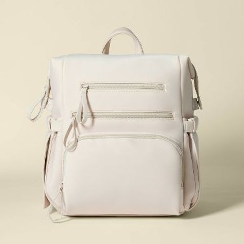 Boxy Solid Backpack Diaper Bag - Light Tan - Cloud Island™