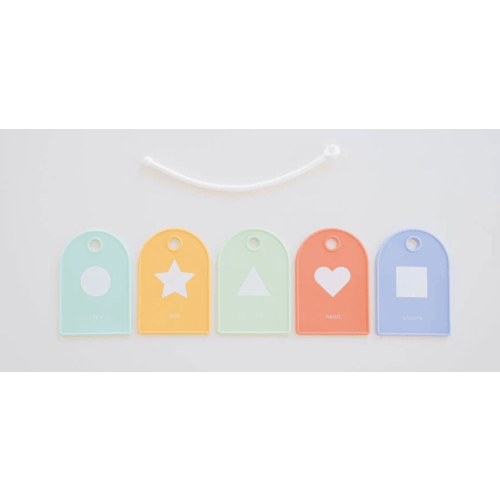 Silicone Shape Flash Cards – Bannor Toys