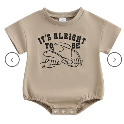 Baby Boy Short Sleeve Little Bitty Bodysuit – The Trendy Toddlers