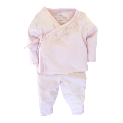 Pima Kimono Set Rose Pink