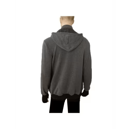 mens kangaroo pocket zip hoodie elastic warm hooded - Temu