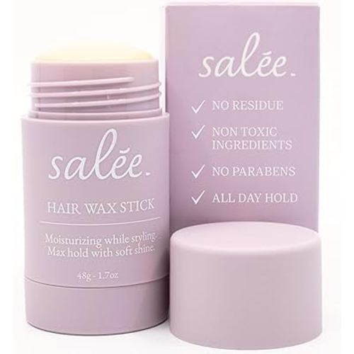 Salée Hair Wax Stick | For Slick Back Ponytails, Taming Flyaways, Frizz Tamer | Non-Toxic Clean Ingredients | Smooth Sleek Hairstyles