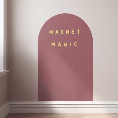 Magnet Magic Arch - Magnetic Wall Decal for Kids, Wall Decal, Chalkboard, Wall Decor, Kids Room Wall Decals, Custom Decal