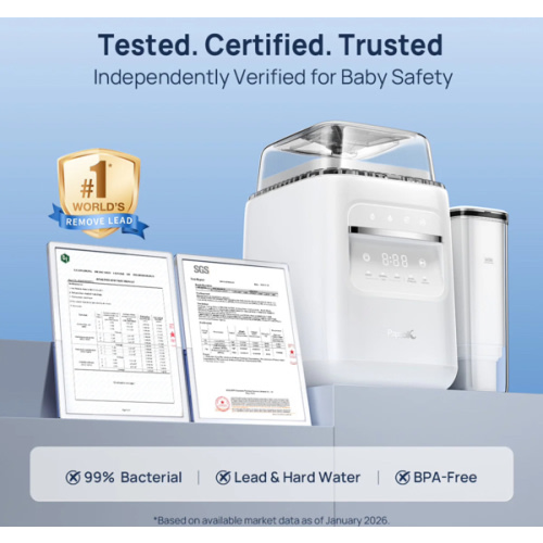 Papablic SafeguardPlus™ Baby Bottle Washer System