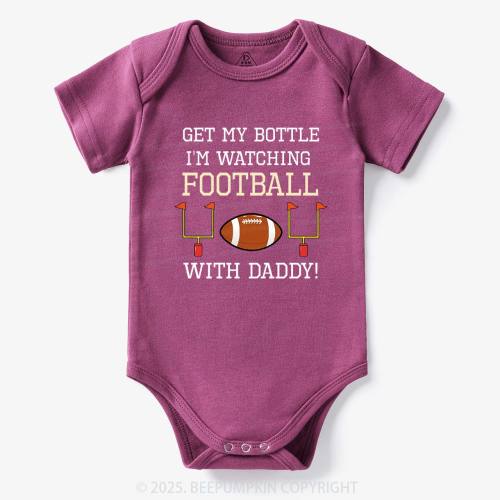 Football With Daddy Bodysuit Beepumpkin