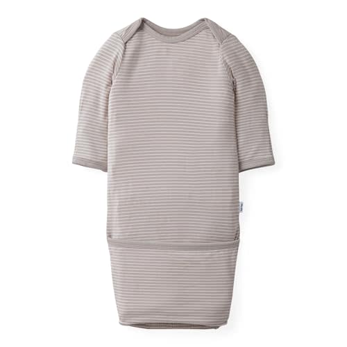 Little Sleepies Newborn Infant Gown, Soft Viscose from Bamboo Baby Gown for Newborn Girls & Boys Baby Clothes, Infant Sleeper