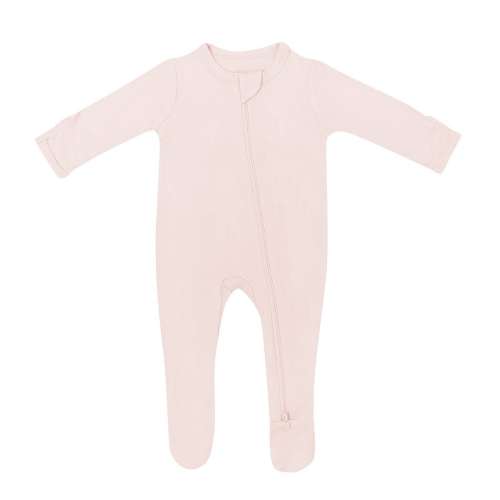 Kyte BABY Baby Girls Bamboo Zip Front Footie
