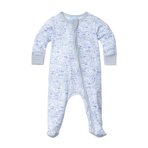 Nantucket Zip Baby Onesie | Joy Street Kids | Over The Moon
