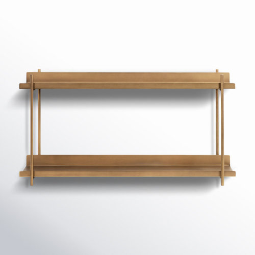 AllModern Bedford 2 Piece Metal Tiered Shelf & Reviews | AllModern