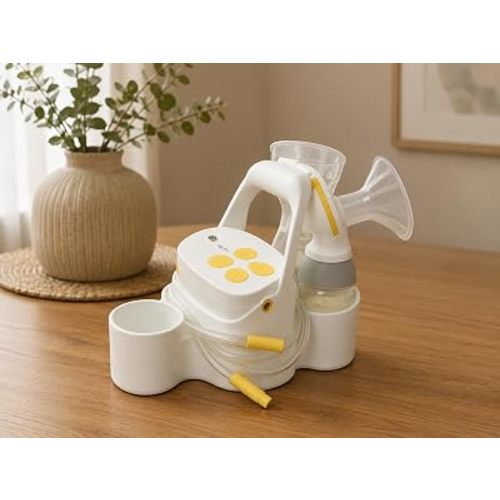 Breast Pump & Baby Bottle Organizer — Compatible with Medela Breast Pumps and Bottles; Portable Design with Handle, Serving as Both a Bottle Stand and Accessory Storage Solution