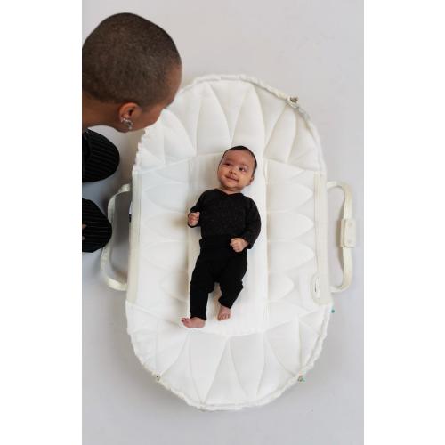 Najell SleepCarrier 5 Baby Lounger - Oat Beige- Safe Sleep- Naps on the go - Najell