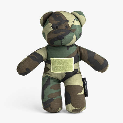 Tactical Teddy® | Woodlands Camouflage Teddy Bear | Tactical Baby Gear