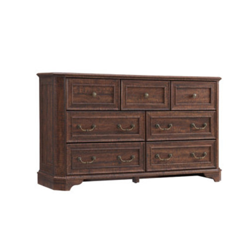 Lark Manor Armaan Vintage Farmhouse 7 Drawers Dresser | Wayfair