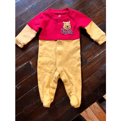 Disney Pooh Boor Size New Born Outfit