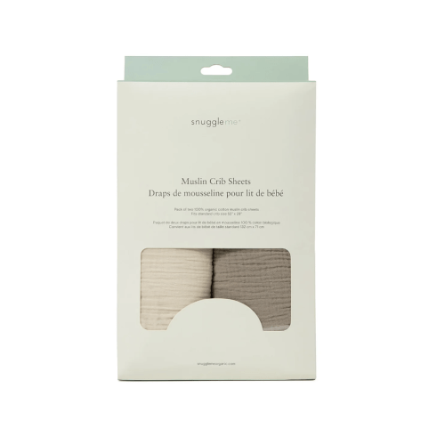 Muslin Crib Sheets | Natural + Birch