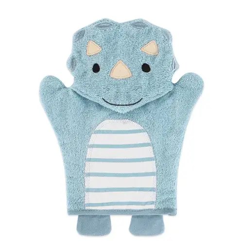 Peanut Shell Wash Mitt Dino Dreams | Baby Bunting AU