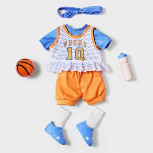 14" Basketball Doll Outfit - Gigglescape™