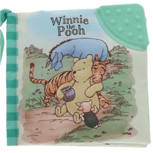 Kids Preferred Winnie The Pooh Soft Book with On The Go Clip, 5 Inches