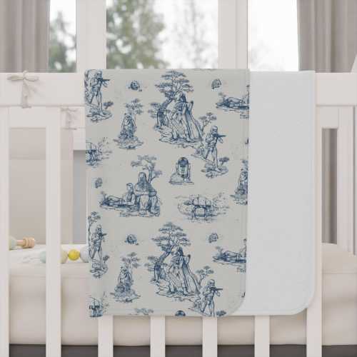 Toile de STAR WARS - Toddler Blanket, Soft Nursery Throw, Cozy Baby Gift, Home Decor