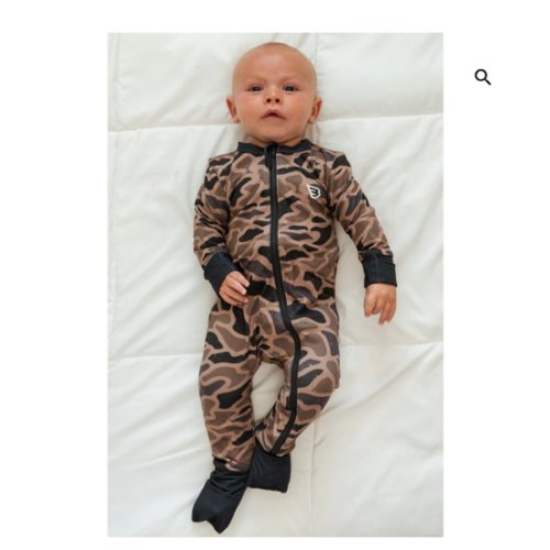 Baby Zip Up - Gauge Camo – BURLEBO