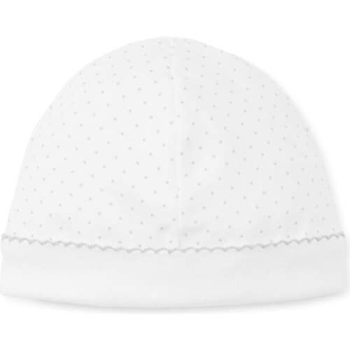 New Dots Hat, White/Grey - Kissy Kissy | Maisonette