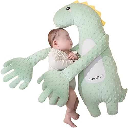 Baby Soothers Toys, Cute Animal Plush Stuffed Doll Toy for Girls Boys, Portable Dinosaur Unicorn Figure Soothing Dolls for Home and Travel (001, OneSize)