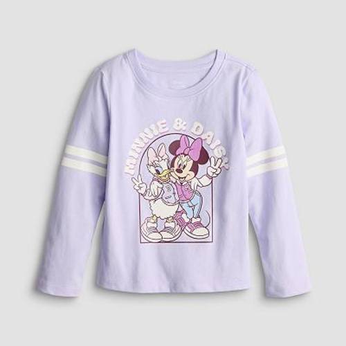 Baby & Toddler Girl Jumping Beans® Disney's Minnie & Daisy Long Sleeve Graphic Tee (3T)