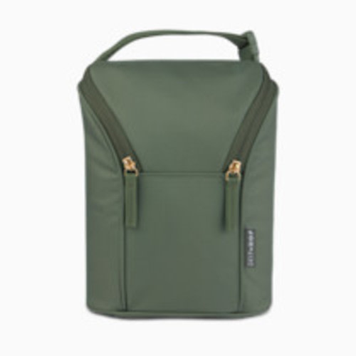 Skip Hop Grab & Go Double Bottle Bag - Sage