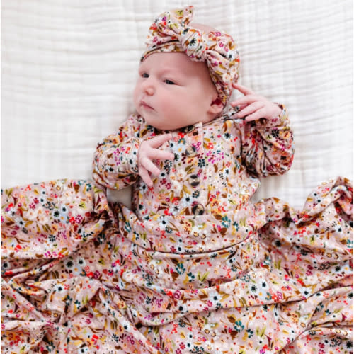 Penelope Newborn Headband Bundle (Gown)
