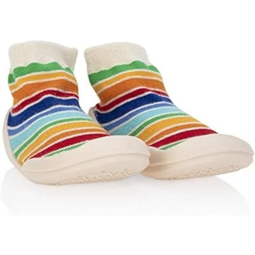 Nuby Baby Stripe, Rainbow, Large