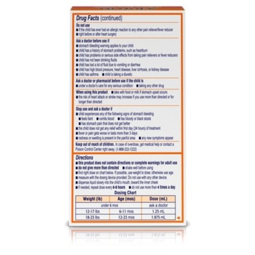 Motrin Infant's Drops, Berry - 0.5oz