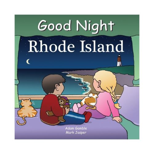 Good Night Rhode Island - (Good Night Our World) by Adam Gamble (Board Book)