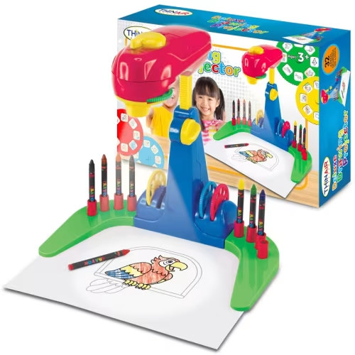 Playful Minds: Deluxe Drawing Projector - 14pc Coloring & Tracing Art Kit