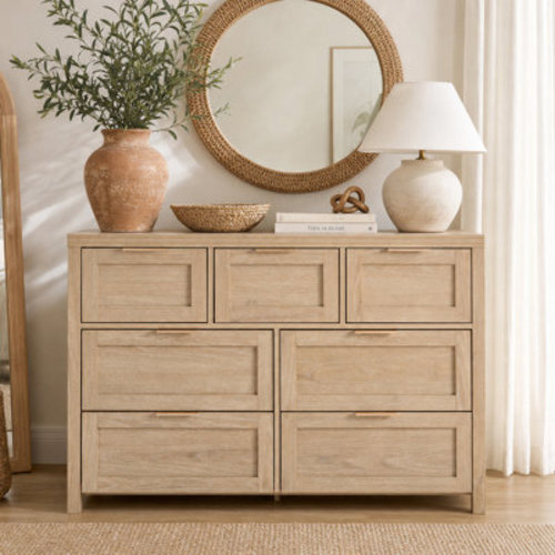 Gracie Oaks Allenside 7 - Drawer Dresser & Reviews | Wayfair