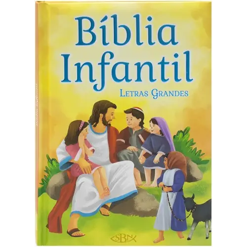 Children's Bible (BIG Letters) [hardcover] Todolivro [Jun 01, 2019] Edição Português