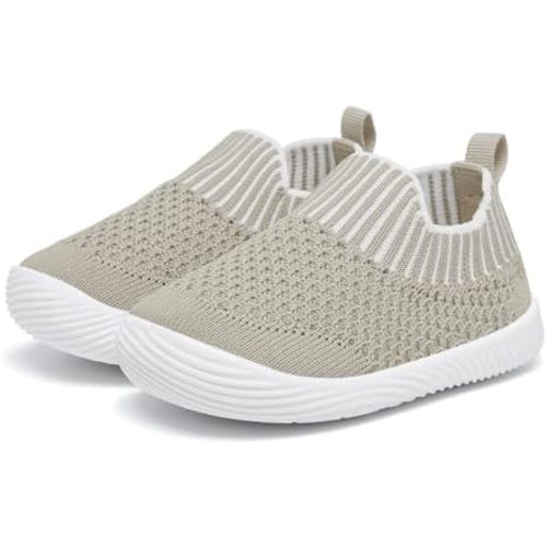 MORENDL Baby Toddler Walking Socks Non-Slip Breathable Unisex Casual Sneakers