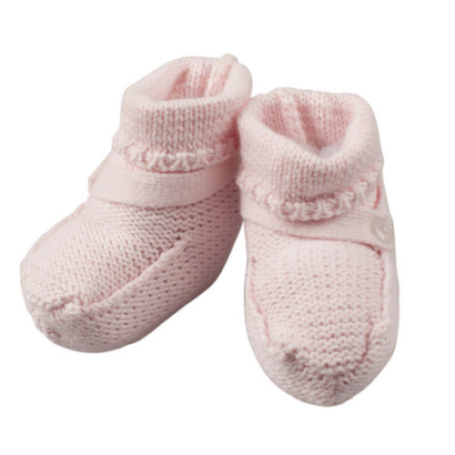 Button Strap Knit Booties | Feltman Brothers