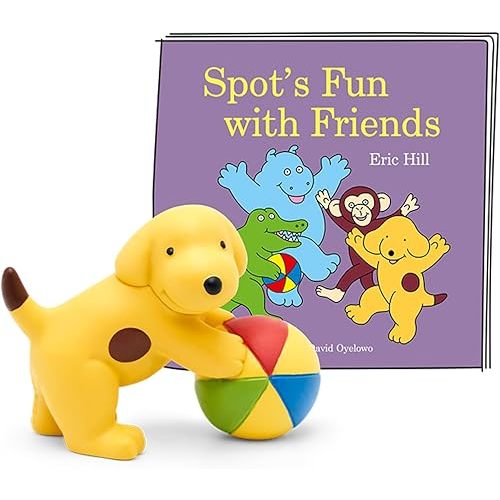 Tonies Spot's Fun with Friends Audio Toy Figurine from Eric Hill, narrated by Celebrity Voices