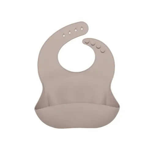 Printed Silicone Bib - Mushroom - 825754006166