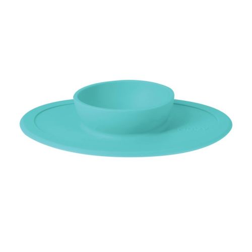 Nuby Silicone Suction Bowl - Aqua