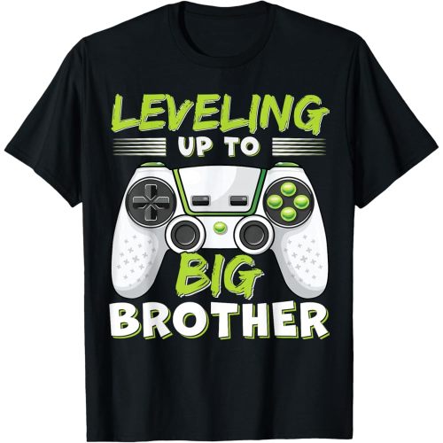 Leveling Up to Big Brother T-Shirt