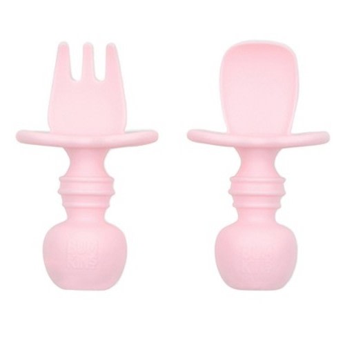 Bumkins Silicone Chewtensils - Pink